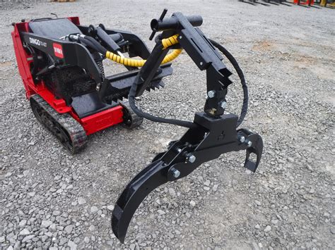 branch manager grapple for mini skid steer|branch manager mini log grapple.